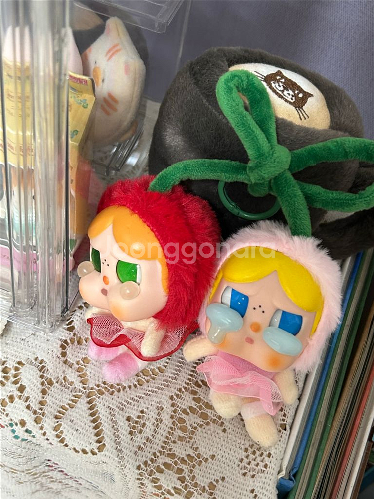 체리 크라잉 인형 키링--1