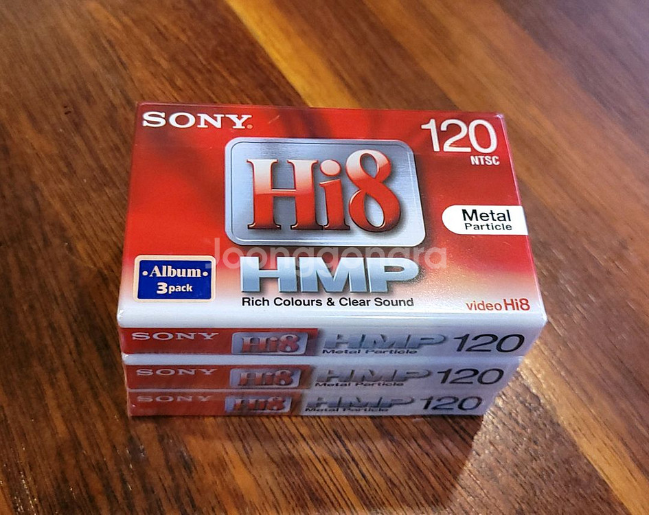 소니 8mm 캠코더 비디오테이프 HMP(3pack)--0