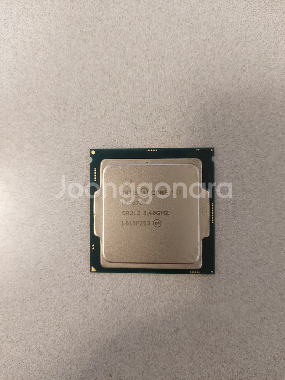 intel i7-6700 3.4GHz+쿨러+메모리--1