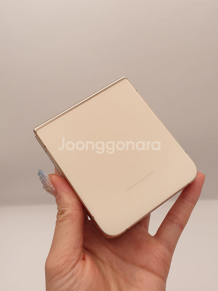 갤럭시 Z플립4 5G 512기가 핑크골드 외관S급 판매--6