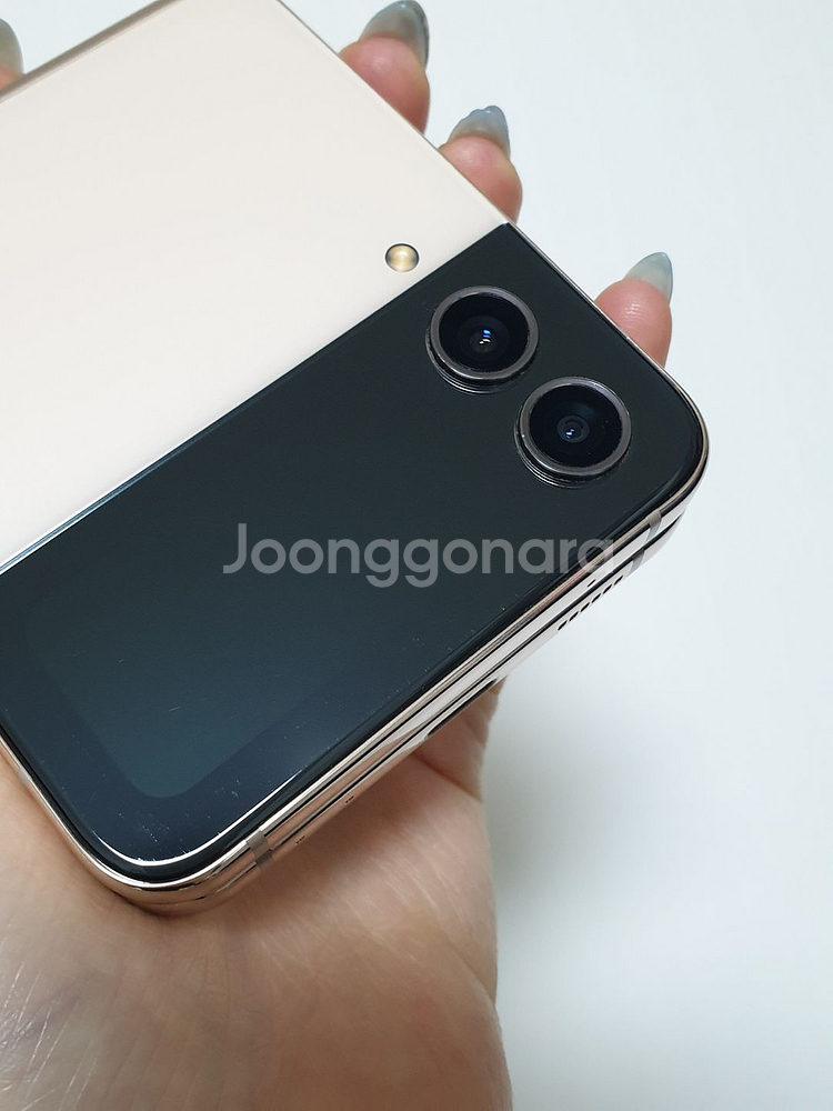 갤럭시 Z플립4 5G 512기가 핑크골드 외관S급 판매--1