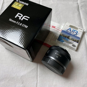 캐논 RF 16mm 2.8 렌즈 판매합니다