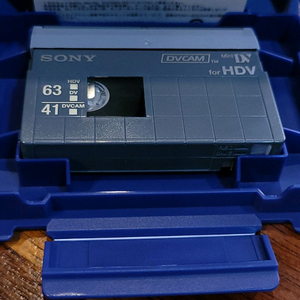 소니 방송용 6mm 비디오공테프 PDVM41N HDV