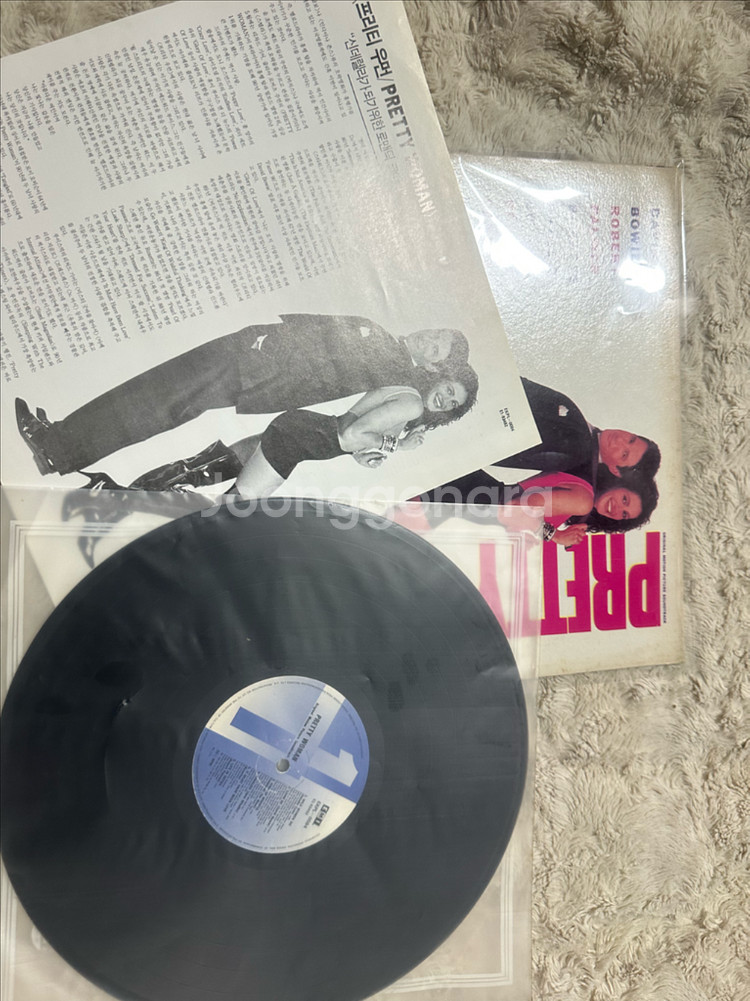 영화 귀여운 여인 OST LP (민트급) 판매합니다--8