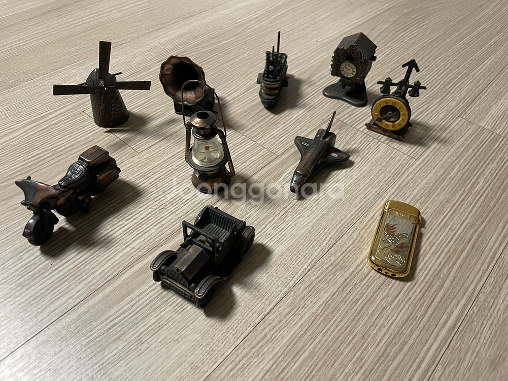 금속 장식 소품 골동품--0