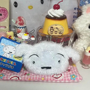 일본 짱구 흰둥이 미니 마스코트 파우치 동전지갑 미니