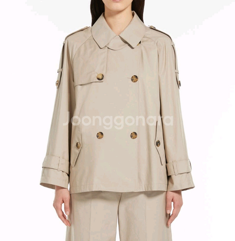 24SS 막스마라 DTRENCH 디트렌치 더블 브레스티--0