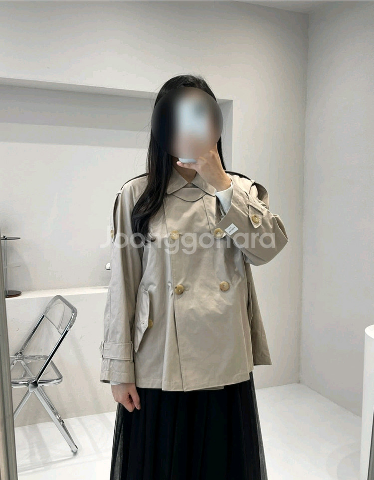 24SS 막스마라 DTRENCH 디트렌치 더블 브레스티--5