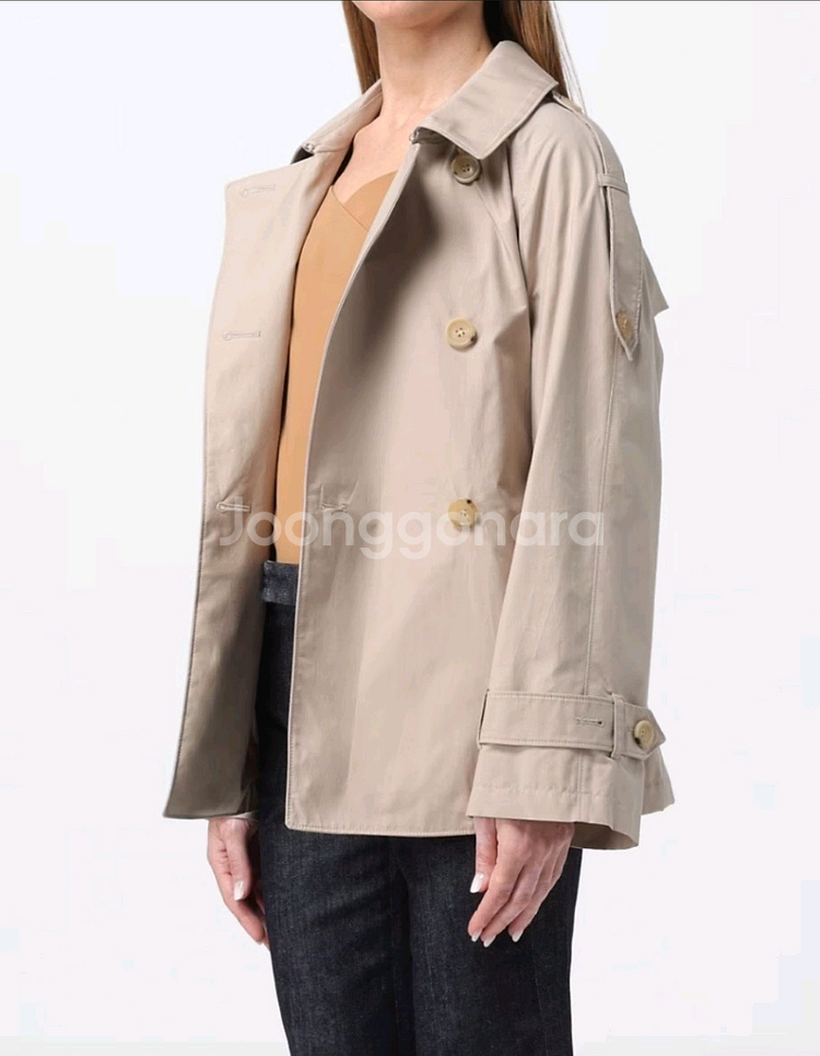24SS 막스마라 DTRENCH 디트렌치 더블 브레스티--2