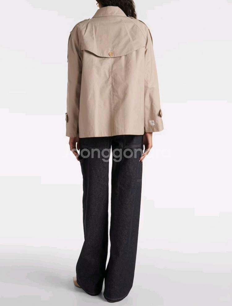 24SS 막스마라 DTRENCH 디트렌치 더블 브레스티--3