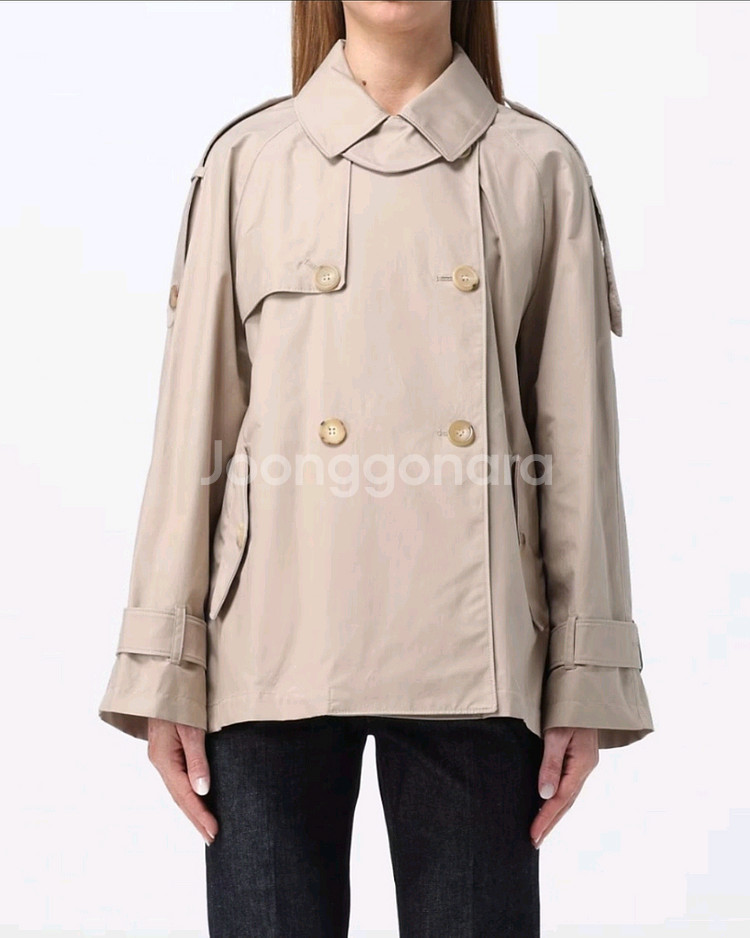 24SS 막스마라 DTRENCH 디트렌치 더블 브레스티--1