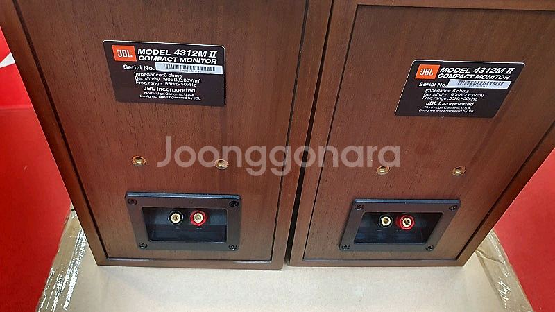 JBL 4312M2 스피커--7