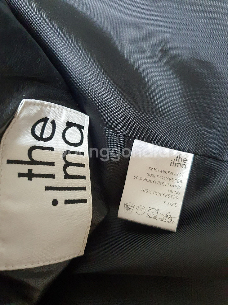 더일마 the ilma 테일러드 가죽 자켓 프리 사이즈--9