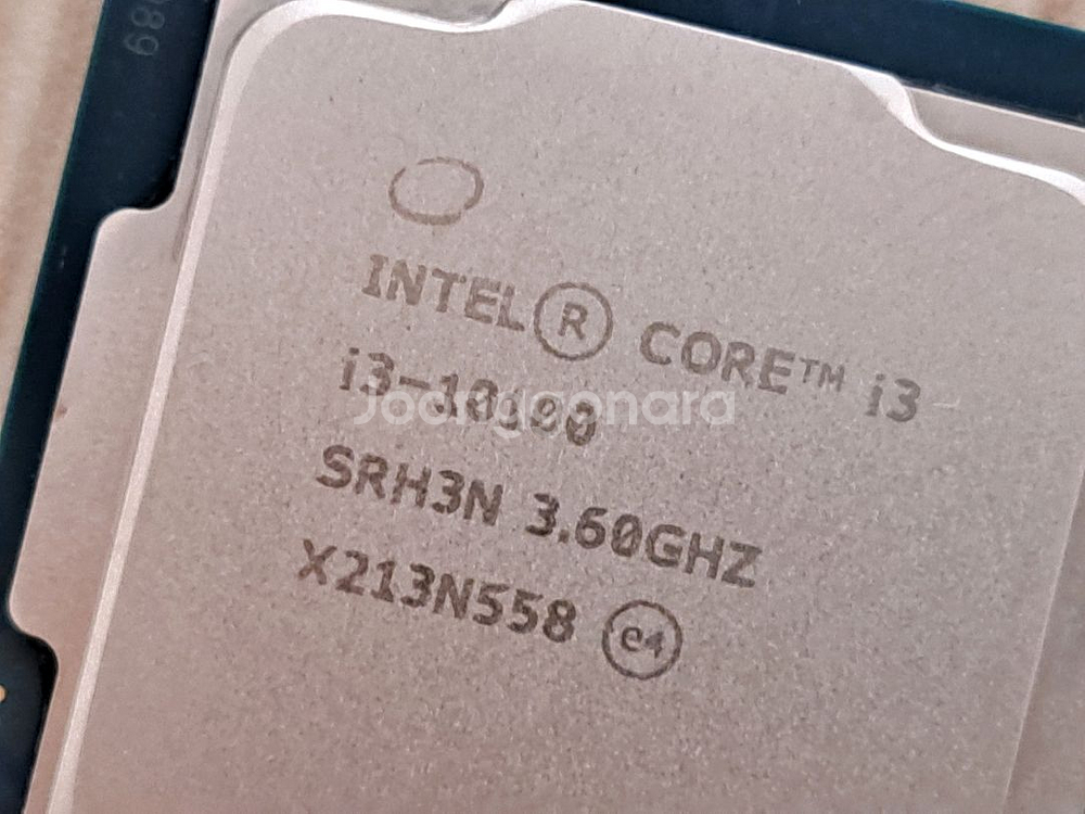 인텔 10세대 i3-10100 CPU 7.9만 급처--2