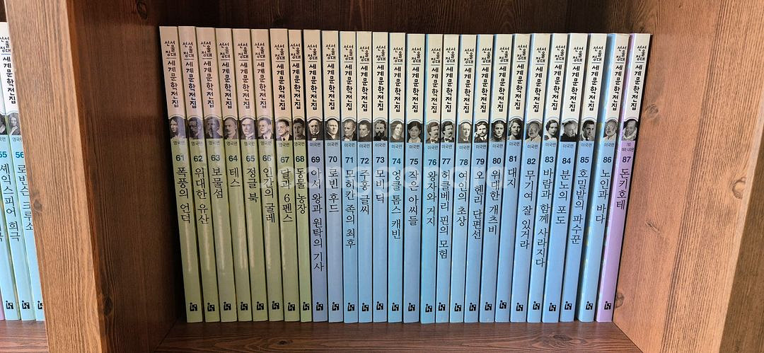 서울대선정 세계문학전집--2