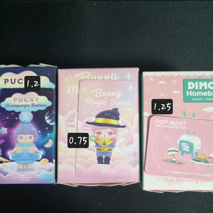 팝마트 피규어 디무 홈바디 버니 매직시리즈 푸키 별자리