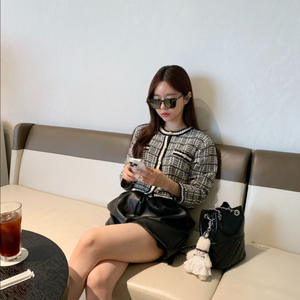 바이씨니 제작 레더 반바지