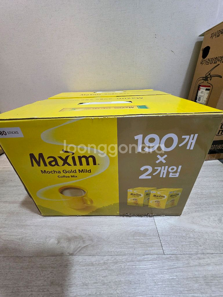맥심 모카골드 마일드 190개x2개입(2박스 판매)--0