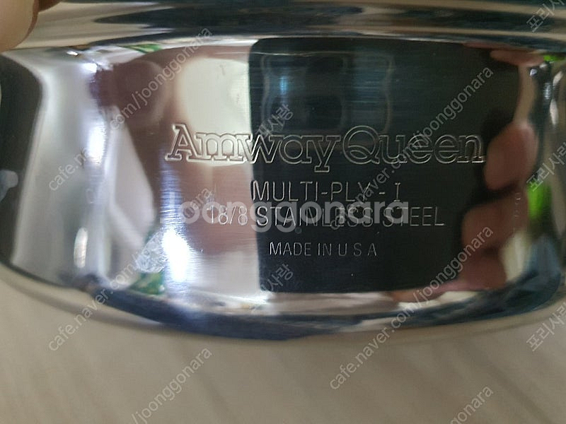 암웨이 퀸 미국산 중형 후라이팬 중형팬 냄비--5