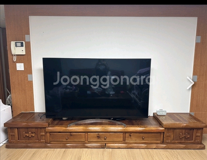 고급소나무원목TV거실장--0