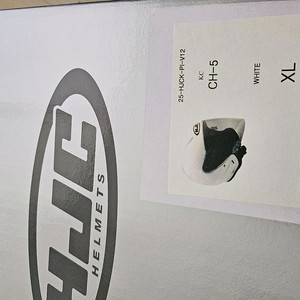 홍진 ch5 XL 헬멧 화이트 미개봉