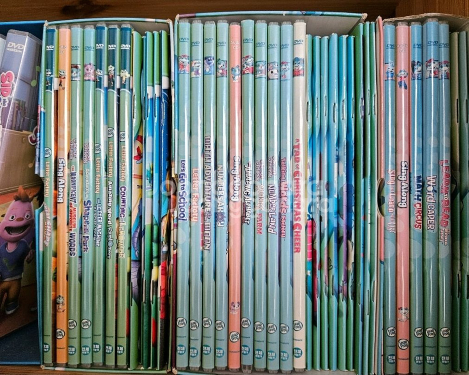 립프로그 dvd 1집 2집 3집--0