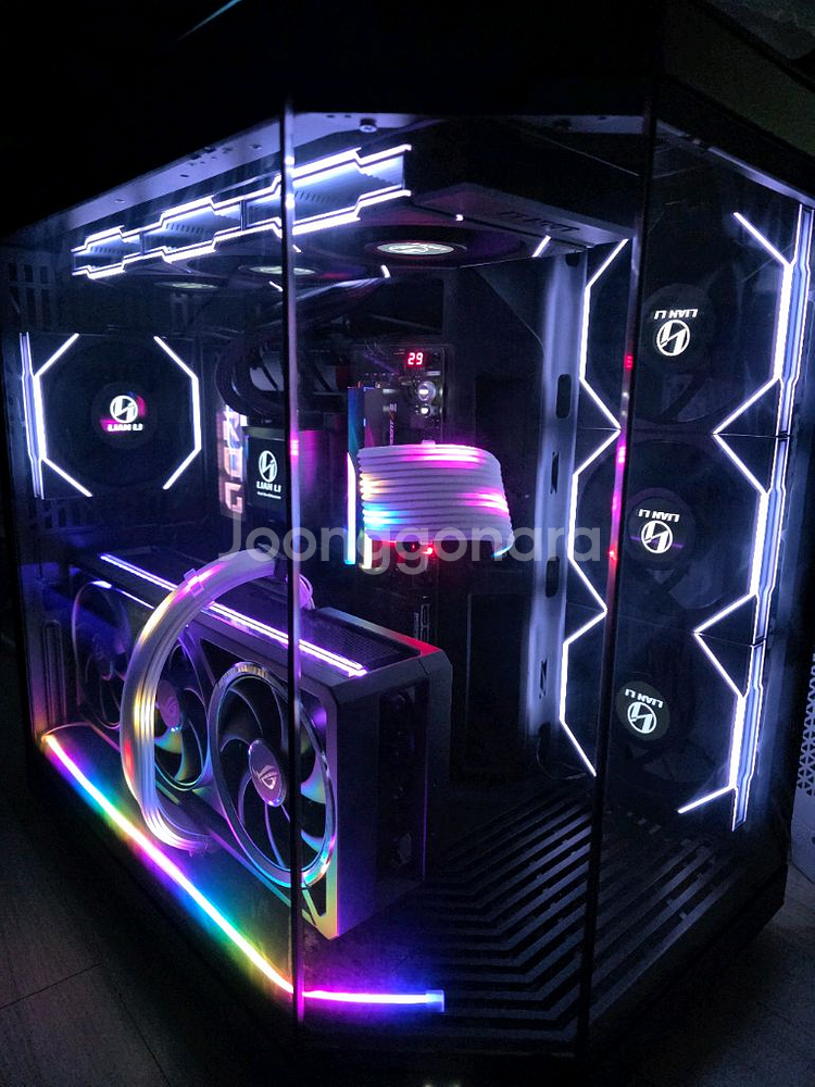 9950X3D X870E히어로5080아스트랄PC--0