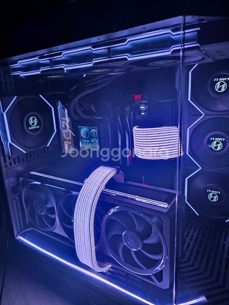 9950X3D X870E히어로5080아스트랄PC--1