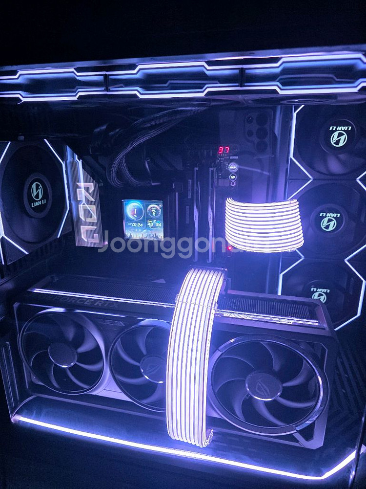 9950X3D X870E히어로5080아스트랄PC--3