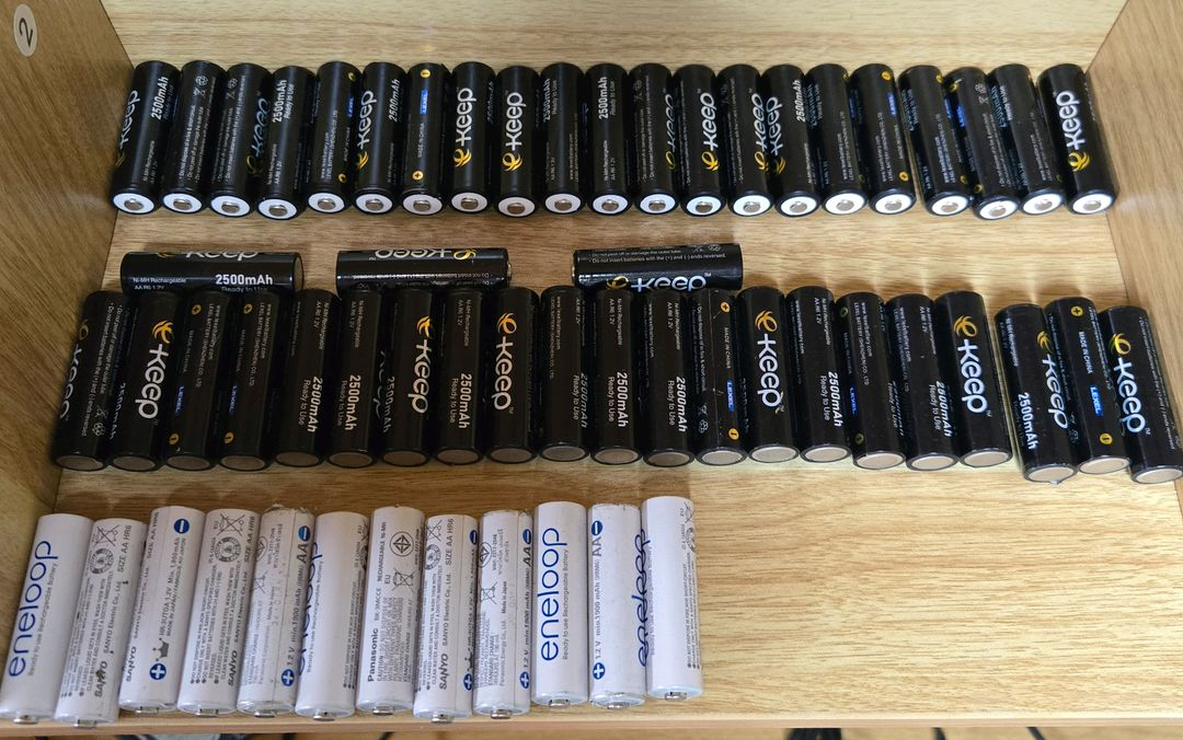 깜냥 충전기 k-a40 및 에네루프--2