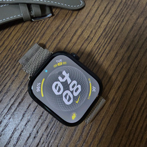 애플워치10 46mm GPS 제트블랙 +스트랩 3개포함