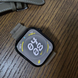 애플워치10 46mm GPS 제트블랙 +스트랩 3개포함