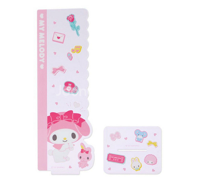 산리오 마이멜로디 데스크탑 책상 포스트잇 메모보드--1