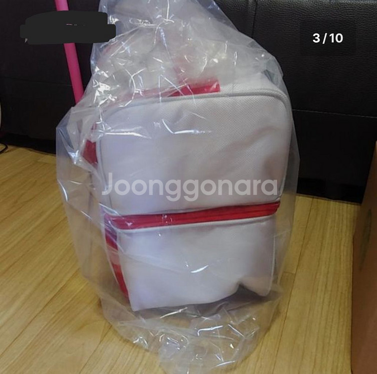 미개봉&택포)스타벅스 화이트 쿨링백/베이스볼파크특화MD--2