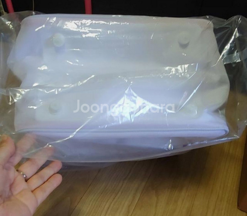 미개봉&택포)스타벅스 화이트 쿨링백/베이스볼파크특화MD--3