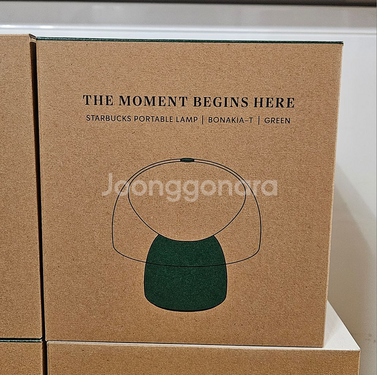미개봉&택포)스타벅스 포터블 램프 보나키아 T 화이트--4