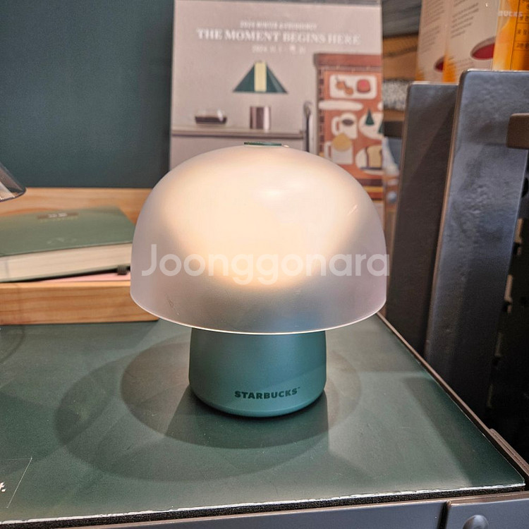 미개봉&택포)스타벅스 포터블 램프 보나키아 T 화이트--6