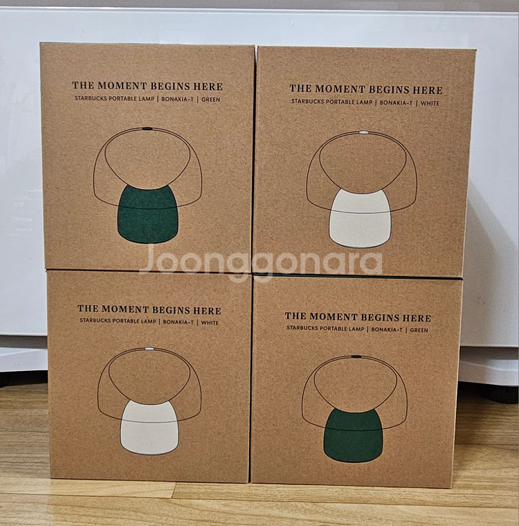 미개봉&택포)스타벅스 포터블 램프 보나키아 T 화이트--8