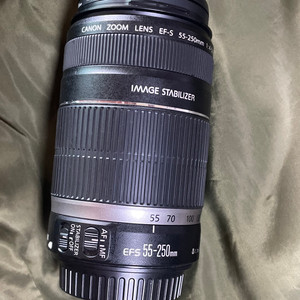 eos 캐논렌즈 efs~55~250mm 렌즈입니다