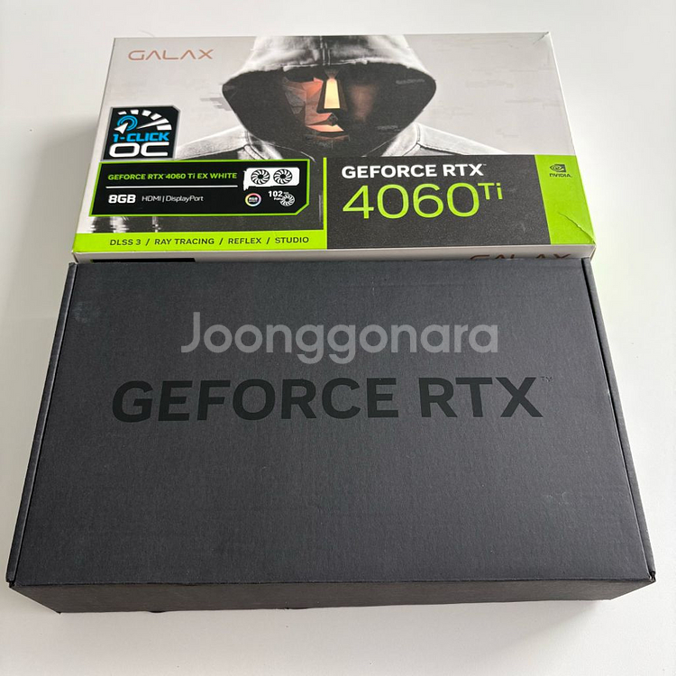 갤럭시 RTX 4060ti ex white 8g 화이트--4
