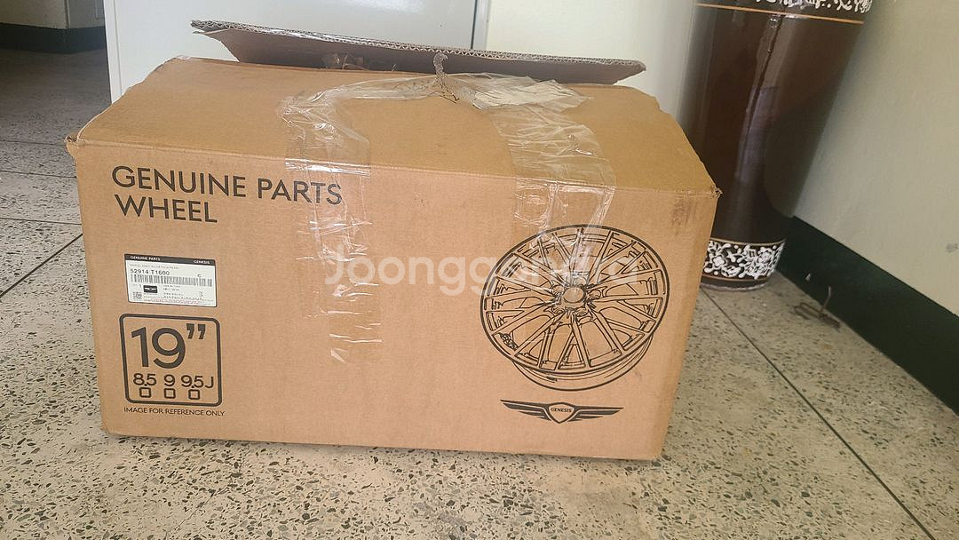 제네시스 G80 순정 19인치 휠 T1600--3