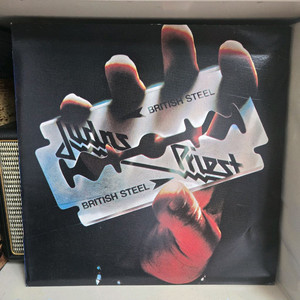 주다스 프리스트 British Steel LP판 민트급