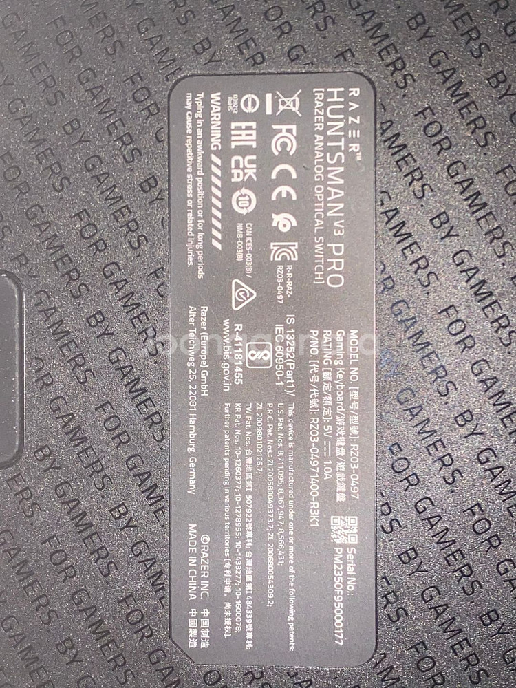 RAZER Huntsman V3 Pro 풀배열 팝니다--3
