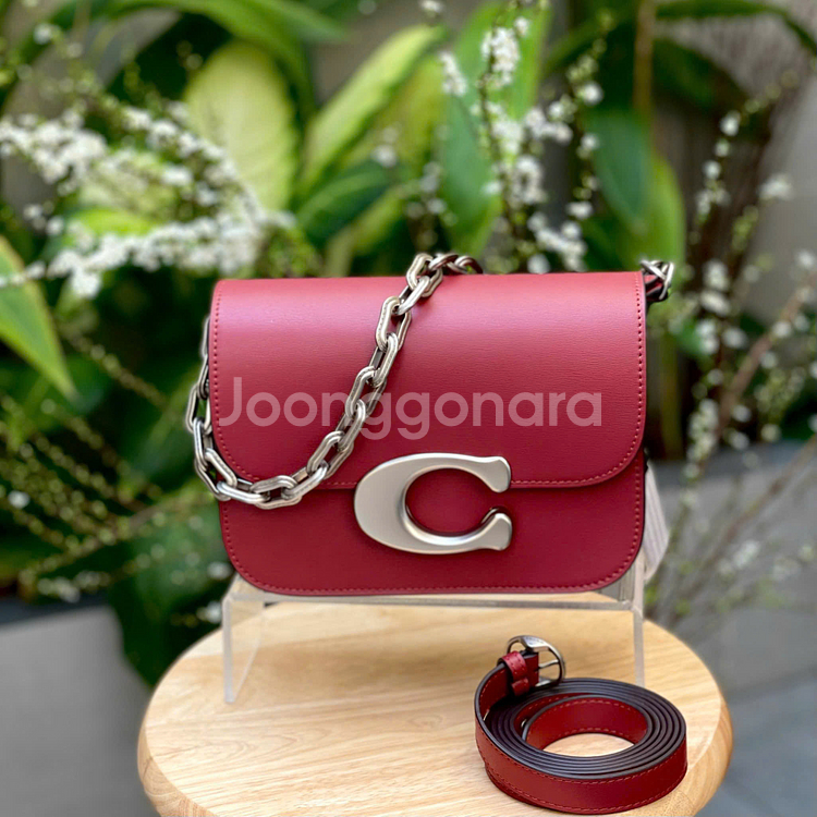 코치 크로스바디 레드 CM557 [새상품]해외--0