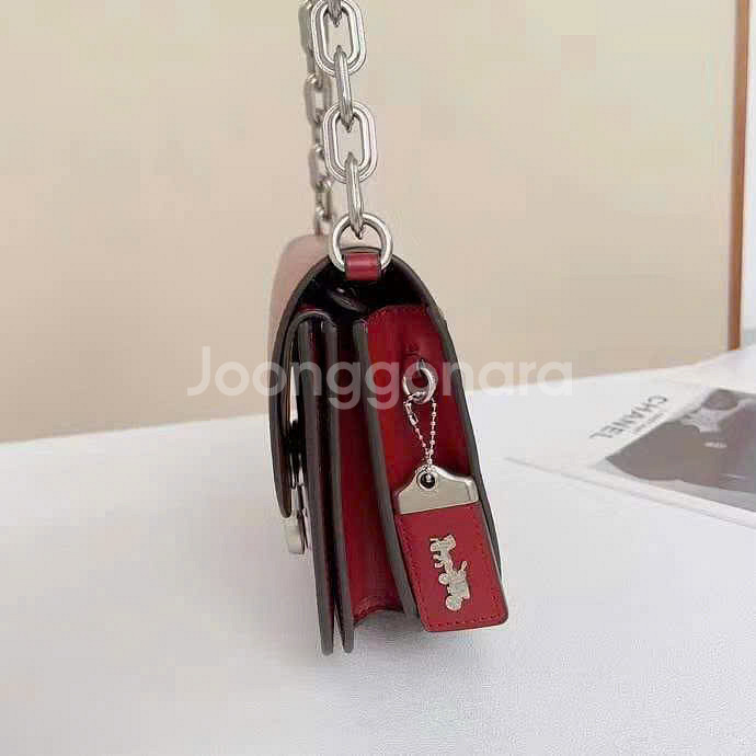 코치 크로스바디 레드 CM557 [새상품]해외--6