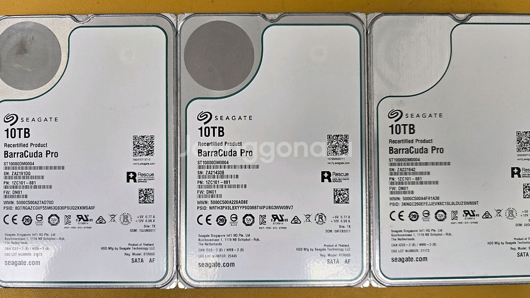 Seagate 바라쿠다 Pro 10TB HDD--0