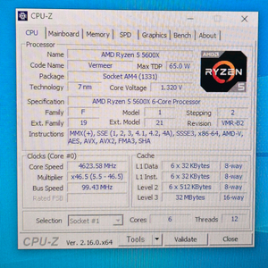 5600x + 3060ti 데스크탑(본체)