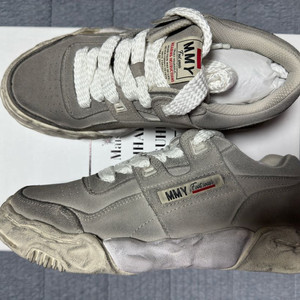 미하라 야스히로 파커 OG 솔 브러쉬드 스웨이드 로우탑