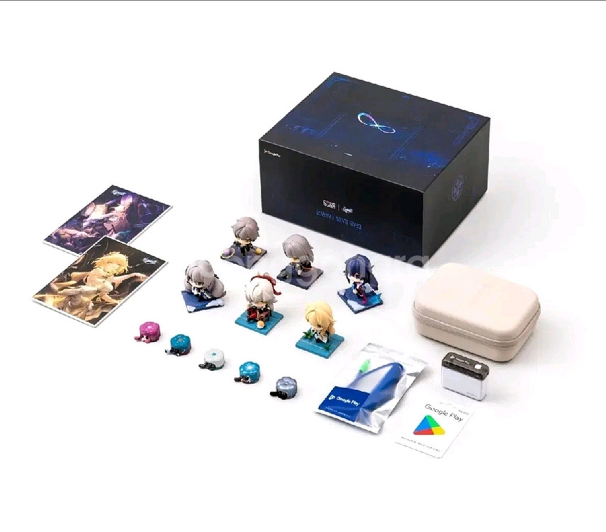 [미개봉] 붕괴 스타레일 구글플레이 한정 패키지--0