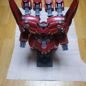 HG 네오지옹(가조립)+골드스티커부착+확장이펙트(미개봉